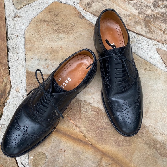 Vintage Bally Leather Shoes 38.5 - Picture 1 of 6